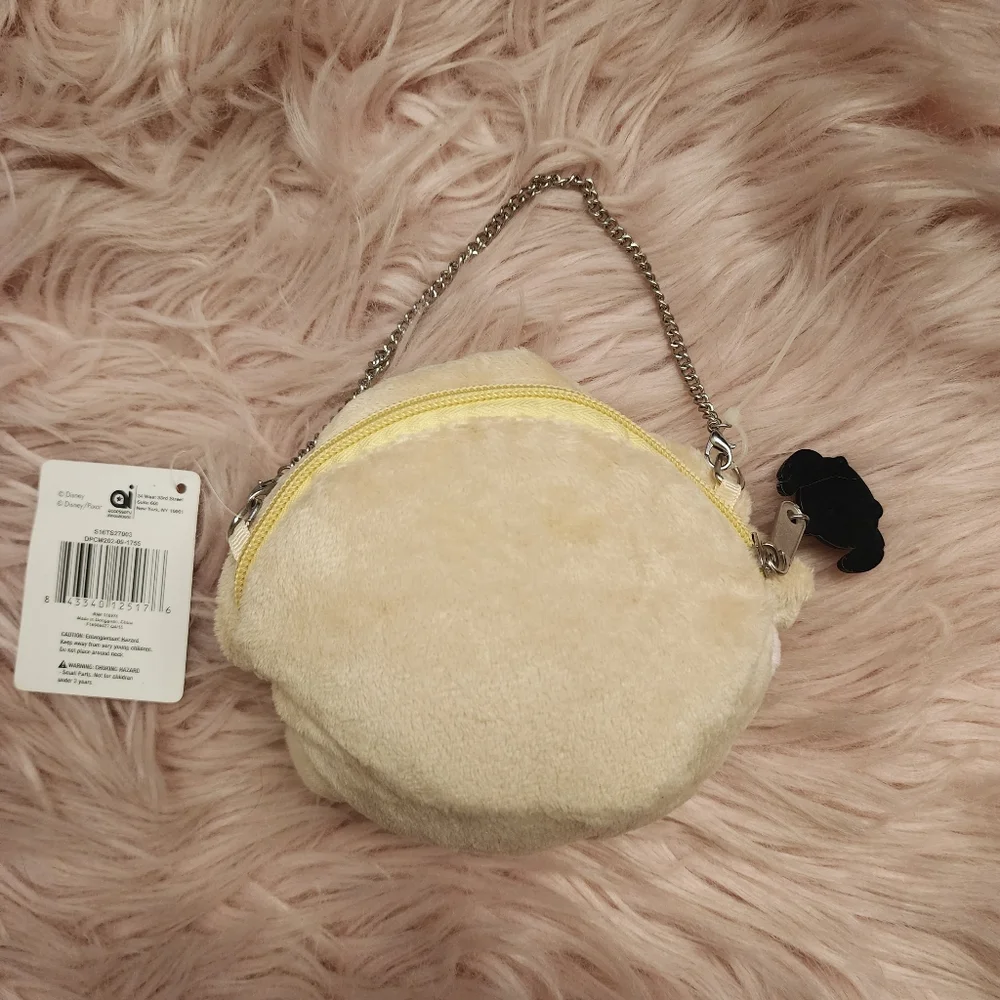 Disney Elsa tsum tsum mini plush pouch purse stitch zipper pull